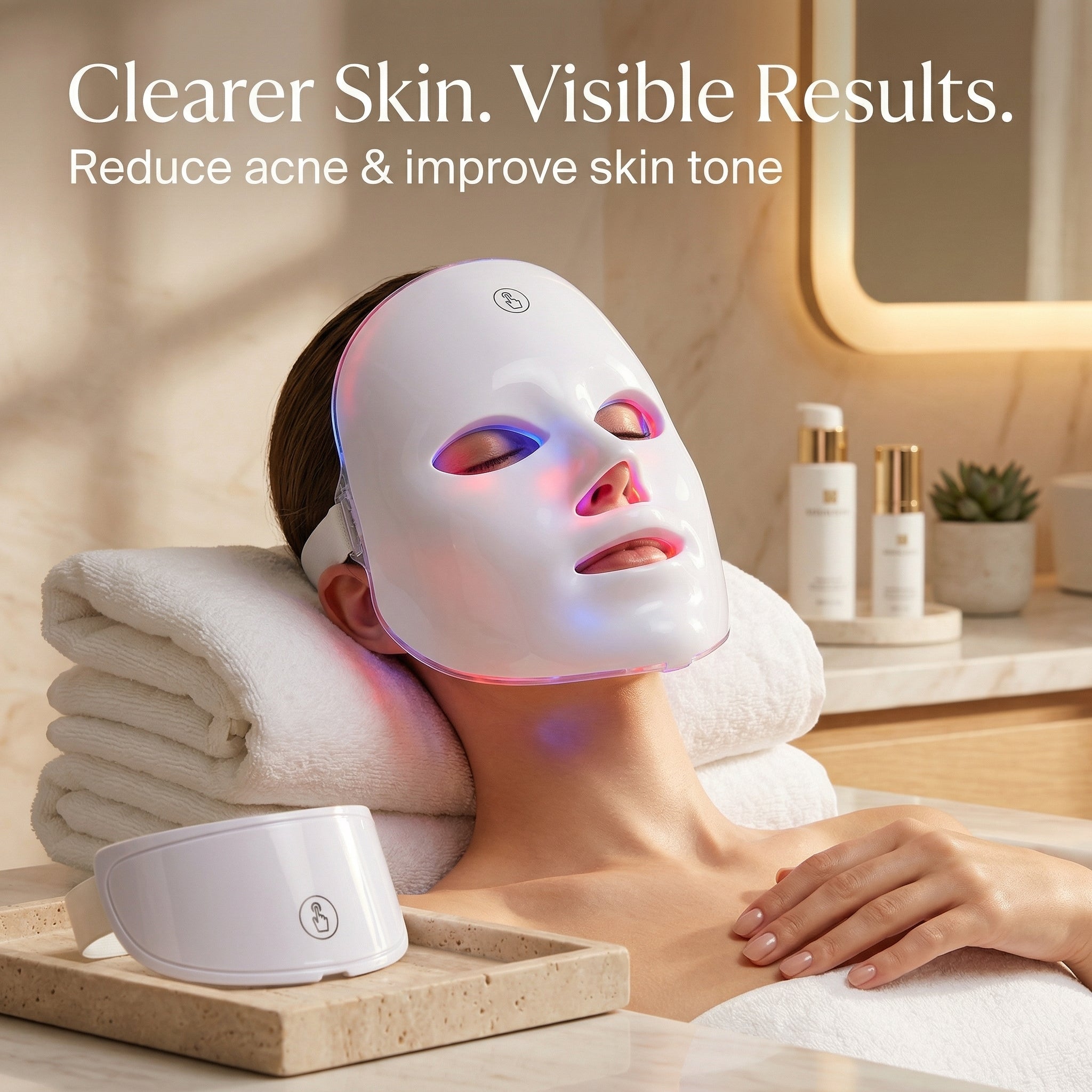 Wireless LED Beauty Mask